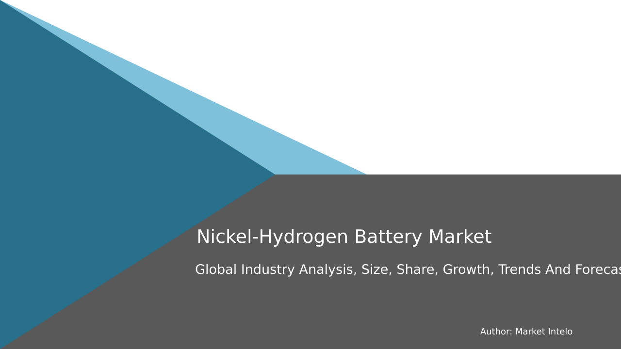 Nickel-Hydrogen Battery Market Research Report 2033