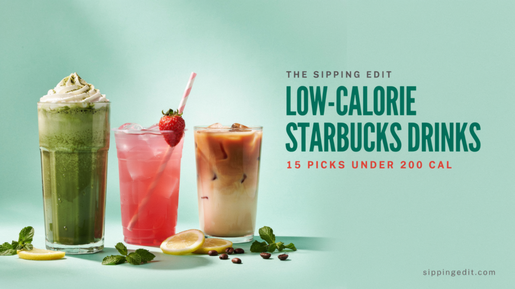 15 Low-Calorie Starbucks Drinks Dietitians Actually Order